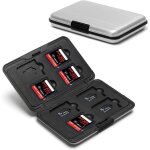 Cmjaagur - 8 emplacements pour carte mémoire rangement carte sd / tf etui portable porte carte sd etui ... Cmjaagur - 8 emplacements pour carte mémoire rangement carte sd / tf etui portable porte carte sd etui ...
