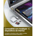 Cmjaagur - adaptateur type c vers usb - c chargeur lecteur de cartes sd / micro sd card reader pour apple ...