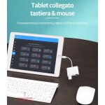 Cmjaagur - adaptateur lightning usb 3. 0 pour apple iphone ipad charge cble otg camra cl lecteur cartes ...