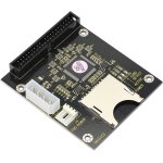 Cmjaagur - adaptateur sd sdhc sdxc mmc vers ide mle 3, 5  40 broches carte mmoire sd vers disque dur ...