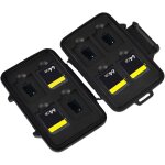 Cmjaagur - bote de rangement pour cartes mmoire, etui de transport pour cartes en aluminium etanche ...