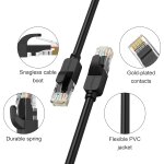 Cmjaagur - câble ethernet cat 6 85m, câble internet haute vitesse 10gbps, cordon de raccordement lan ... Cmjaagur - câble ethernet cat 6 85m, câble internet haute vitesse 10gbps, cordon de raccordement lan ...
