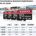 Cmjaagur - carte mémoire microsd 512 go de qualité industrielle u3 a2 v30 haute vitesse avec adaptateur ... Cmjaagur - carte mémoire microsd 512 go de qualité industrielle u3 a2 v30 haute vitesse avec adaptateur ...