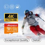 Cmjaagur - carte micro sdxc mm23, a2, uhs - i, u3, v30, compatible classe 10, vitesse de lecture jusqu'a ...