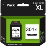 Cmjaagur - cartouche 301 xl noir remanufacturées pour cartouche 301 noir, encre 301 xl noir pour envy ... Cmjaagur - cartouche 301 xl noir remanufacturées pour cartouche 301 noir, encre 301 xl noir pour envy ...