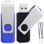 Cmjaagur - cl usb 8 go lot de 2 usb 2. 0 pendrive clef usb 8go pivotantes disque mmoire stick avec ...