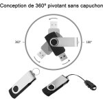 Cmjaagur - clé usb 8go lot de 10 clef usb 2. 0 mémoire stick lecteur usb flash drive stockage rotation ... Cmjaagur - clé usb 8go lot de 10 clef usb 2. 0 mémoire stick lecteur usb flash drive stockage rotation ...