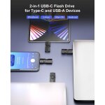 Cmjaagur - cl usb c 64 go lot de 2, cl usb c 64 go 2. 0 clef usb type c usb rtractable double connectique ...