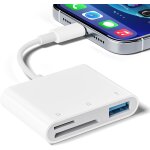 Cmjaagur - lecteur de carte sd pour iphone ipad, lecteur de carte mémoire micro sd avec adaptateur usb, ... Cmjaagur - lecteur de carte sd pour iphone ipad, lecteur de carte mémoire micro sd avec adaptateur usb, ...
