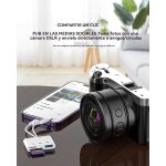 Cmjaagur - lecteur de cartes usb c lightning vers sd (3 en 2) usb otg c�ble 3. 0 adaptateur micro sd ...