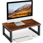 Cmjaagur - organ ur pour ecran de pc, rehausseur pour le bureau, hxlxp 15x40x23 cm, design industriel, ...
