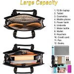 Cmjaagur - sacoche ordinateur femme, sac ordinateur femme 15. 6 pouces, sacoche pc portable, porte document ... Cmjaagur - sacoche ordinateur femme, sac ordinateur femme 15. 6 pouces, sacoche pc portable, porte document ...