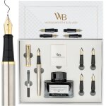 Coffret cadeau stylo plume, comprenant un flacon d'encre, 6 cartouches d'encre, un convertisseur de recharge ...