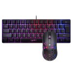 Combinaison clavier et souris optique rgb, 61 touches, 7200 dpi, pour pc, ps5 Combinaison clavier et souris optique rgb, 61 touches, 7200 dpi, pour pc, ps5