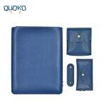 Combinaison de sacoche en cuir microfibre pour ordinateur portable, tui ultra fin pour macbook pro retina ...