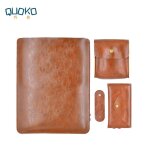 Combinaison de sacoche en cuir microfibre pour ordinateur portable, étui ultra fin pour macbook pro retina ... Combinaison de sacoche en cuir microfibre pour ordinateur portable, étui ultra fin pour macbook pro retina ...