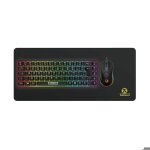 Combo gaming - akuma - sentai c05 - clavier compact - souris - tapis xxl - filaire