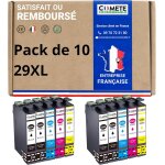 Comete, marque fran�aise - 29xl - 10 cartouches d'encre compatibles avec epson 29 xl fraise - pour epson ...