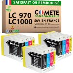 Comete, marque française - lc970 lc1000 - 12 cartouches d'encre compatibles avec brother lc970 lc1000 ... Comete, marque française - lc970 lc1000 - 12 cartouches d'encre compatibles avec brother lc970 lc1000 ...