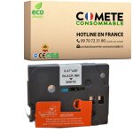 Comete - tze241 - 1 ruban etiquette compatible avec brother tze241 noir - comete consommable