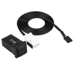 Commutateur et câble audio usb aux pour voiture, pour rcd510 rcd310 golf / gti / r mk5 mk6 jetta 5kd035724 ... Commutateur et câble audio usb aux pour voiture, pour rcd510 rcd310 golf / gti / r mk5 mk6 jetta 5kd035724 ...