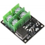 Commutateur haute tension 3v 5v 24v 36v 12v, module mosfet pour arduino connect io mcu pwm, vitesse du ...