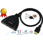 Commutateur hdmi rpartiteur slecteur 3 port automatique audio video 480i / 480p / 720p / 1080i / 1080p ...