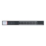 Commutateur hikvision 24 ports gigabit poe - ds - 3t1528hp - si - 24p4f