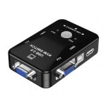 Commutateur kvm manuel � 2 ports usb, 2 entr�es 1 sortie, s�parateur vga 4k 1080p, pour le partage de ...