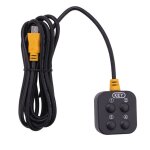 Commutateur kvm usb vga pour 4 ordinateurs, moniteur hd et 3 p�riph�riques usb, clavier, souris, scanner, ...