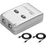 Commutateur manuel usb 2. 0 pour imprimante 2 en 1, adaptateur de périphérique de partage d'imprimante, ... Commutateur manuel usb 2. 0 pour imprimante 2 en 1, adaptateur de périphérique de partage d'imprimante, ...
