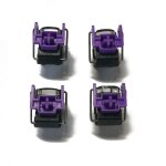 Commutateurs optiques violets razer 4 pièces, commutateur échange à chaud pour commutateurs de clavier ... Commutateurs optiques violets razer 4 pièces, commutateur échange à chaud pour commutateurs de clavier ...