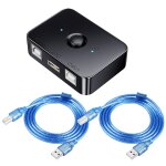 Commutateur de partage d'imprimante usb 2. 0 2 ports usb b - 2 ordinateurs partagent 1 imprimante - interrupte ... Commutateur de partage d'imprimante usb 2. 0 2 ports usb b - 2 ordinateurs partagent 1 imprimante - interrupte ...