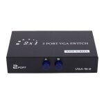 Commutateur de partage de ports 2 en 1 vga 1920x1440, boîte de séparation pour clavier, souris et moniteur ... Commutateur de partage de ports 2 en 1 vga 1920x1440, boîte de séparation pour clavier, souris et moniteur ...