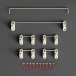 Commutateur v3 stabilisateur de clavier mcanique,  vis, pr - lubrifi, mont sur pcb, axe satellite, ...