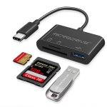 Concentrateurs usb 3 en 1 microdrive ty1 - 3 avec emplacement pour lecteur de cartes sd / tf usb3. 0 ...