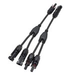 Connecteurs adaptateur parallèle branche y, câble, prise de fil, kit d'outils pour panneau solaire Connecteurs adaptateur parallèle branche y, câble, prise de fil, kit d'outils pour panneau solaire