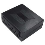 Connecteurs de c�bles, adaptateur de joint de coupleur p�ritel 21p femelle � femelle f / f prises