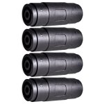 Connecteur de cble  coupleur droit jack femelle  femelle, haut - parleur / ampli 4 broches (pack de ...