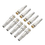 Connecteurs coaxiaux mâles bnc, paquet de 10 caméras de surveillance rg59 rg6 câbles coaxiaux de transmission ... Connecteurs coaxiaux mâles bnc, paquet de 10 caméras de surveillance rg59 rg6 câbles coaxiaux de transmission ...