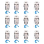 Connecteur poussoir  raccord pneumatique, accessoires d'extrudeuse d'imprimante 3d, filetage cr10 m10, ...