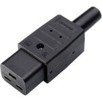 Connectique pour appareils r�frig�rants s�rie (connecteur r�seau) 763 kaiser 763 / sw / c femelle, droit ...