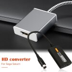 Console de jeu pratique, adaptateur compatible hdmi, pour sega saturn 1080p hdtv, convertisseur d'instruments ...