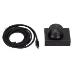 Contrle du volume usb, fonction de sourdine  une touche, cble de 2m / 6, 6 pieds, botier en mtal ...