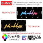 Contrleur argb 5v 3 broches, rpartiteur argb adressable  8 voies, prise en charge signalrgb openrgb ...