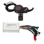 Contr�leur de scooter �lectrique 2025, �cran lcd, onde sinuso�dale, 3 modes, 17 a, 24 v, 36 v, 48 v