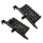 Contrôleurs de vitesse 4 broches pour ventilateurs de boîtier de disque dur, accessoire pc à 8 canaux, ... Contrôleurs de vitesse 4 broches pour ventilateurs de boîtier de disque dur, accessoire pc à 8 canaux, ...