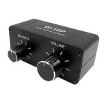 Contrleur de volume portable rca 3, 5 mm pramplificateur w - 10p stro double canal audio stro mini ...