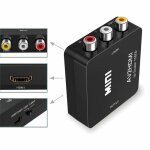 Convertisseurs adaptateur rca vers hdmi / vid�o composite cvbs av / hdmi 1080p rca