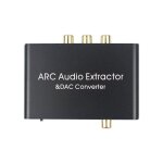 Convertisseur convertisseur arc dac compatible hdmi, canal de retour audio numérique optique spdif coaxial ... Convertisseur convertisseur arc dac compatible hdmi, canal de retour audio numérique optique spdif coaxial ...